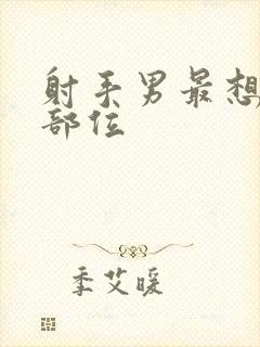 射手男最想吻的部位