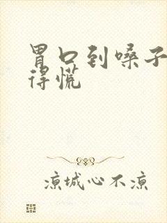 胃口到嗓子眼堵得慌