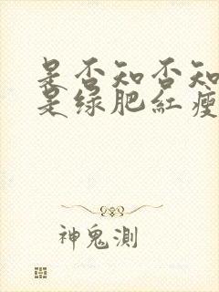 是否知否知否应是绿肥红瘦