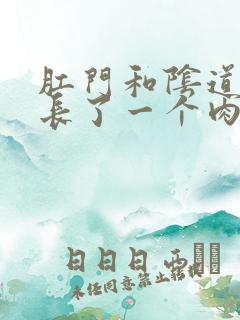 肛门和阴道中间长了一个肉疙瘩是怎么回事