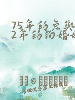 75年的兔与82年的狗婚姻怎么样