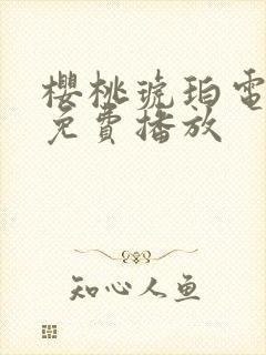 樱桃琥珀电视剧免费播放