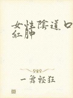 女性阴道口有点红肿