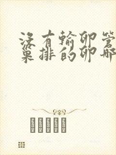 没有输卵管的卵巢排的卵哪里去了