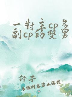 一对主cp多对副cp的双男主