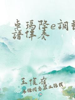 卓玛降e调动态谱伴奏