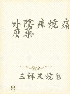 外阴痒烧痛用什么药