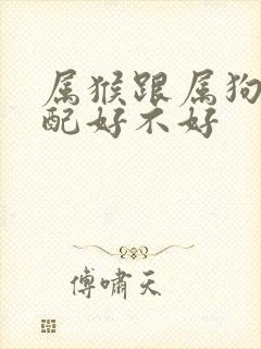 属猴跟属狗的婚配好不好