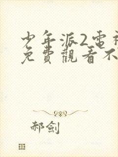 少年派2电视剧免费观看不卡