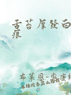 舌苔厚发白有齿痕