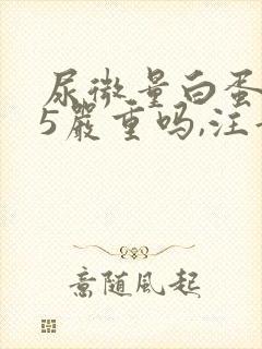 尿微量白蛋白35严重吗,注意吃什么