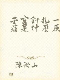 子宫针扎一样的痛是什么原因