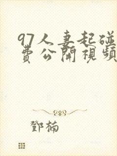 97人妻起碰免费公开视频