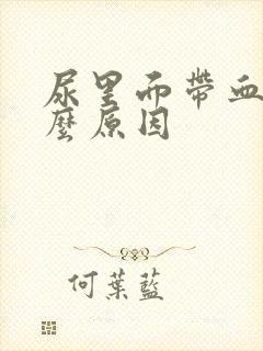 尿里面带血是什么原因