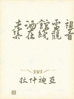 老酒馆电视剧全集在线观看免费高清