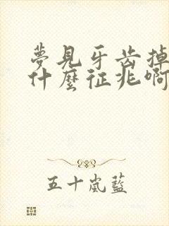 梦见牙齿掉了是什么征兆啊