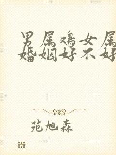 男属鸡女属蛇的婚姻好不好