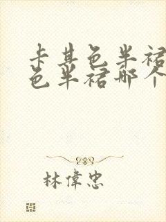 卡其色半裙和黑色半裙哪个好看