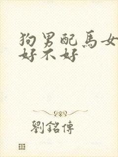狗男配马女婚配好不好