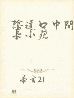 阴道口中间肉上长小疣