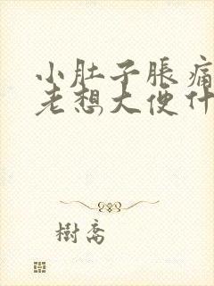 小肚子胀痛下坠老想大便什么原因