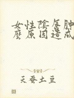 女性阴唇肿是什么原因造成的