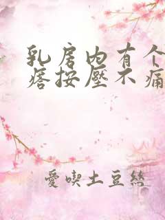 乳房内有个硬疙瘩按压不痛