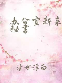 办公室新来的女秘书