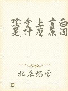 阴囊上有白疙瘩是什么原因