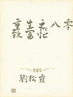 重生之八零佳妻致富忙