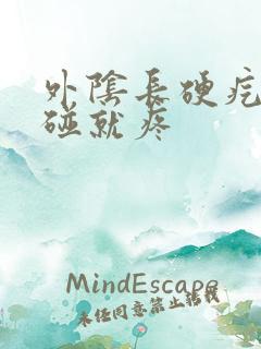 外阴长硬疙瘩一碰就疼