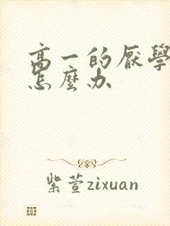 高一的厌学孩子怎么办