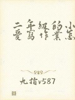 二年级的小孩不爱写作业怎么办