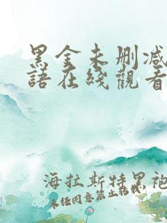 黑金未删减版国语在线观看