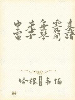 中老年零基础学电子琴简谱