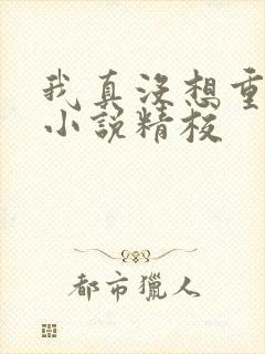 我真没想重生啊小说精校