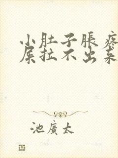 小肚子胀疼想拉屎拉不出来怎么回事