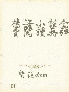 杨洛小说全文免费阅读无弹窗下载