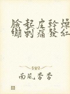 脸起皮干燥痒紧绷刺痛发红