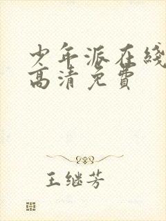 少年派在线观看高清免费