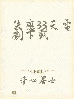 失恋33天电视剧下载