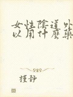 女性阴道外痒可以用什么药