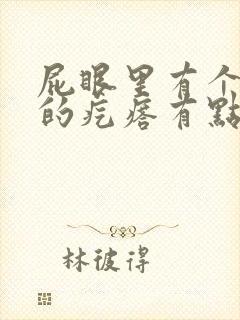 屁眼里有个硬硬的疙瘩有点疼