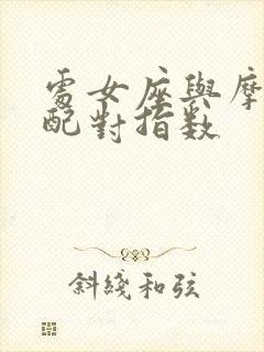 处女座与摩羯座配对指数