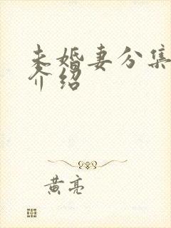 未婚妻分集剧情介绍