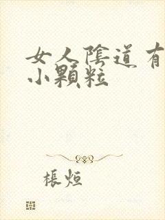 女人阴道有很多小颗粒