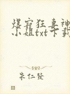 爆宠狂妻神医五小姐txt下载