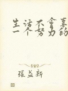 生活不会辜负每一个努力的人