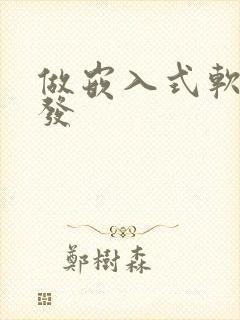 做嵌入式软件开发