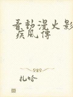 看动漫火影忍者 疾风传